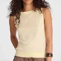 Madewell Boatneck Sleeveless Sweater
